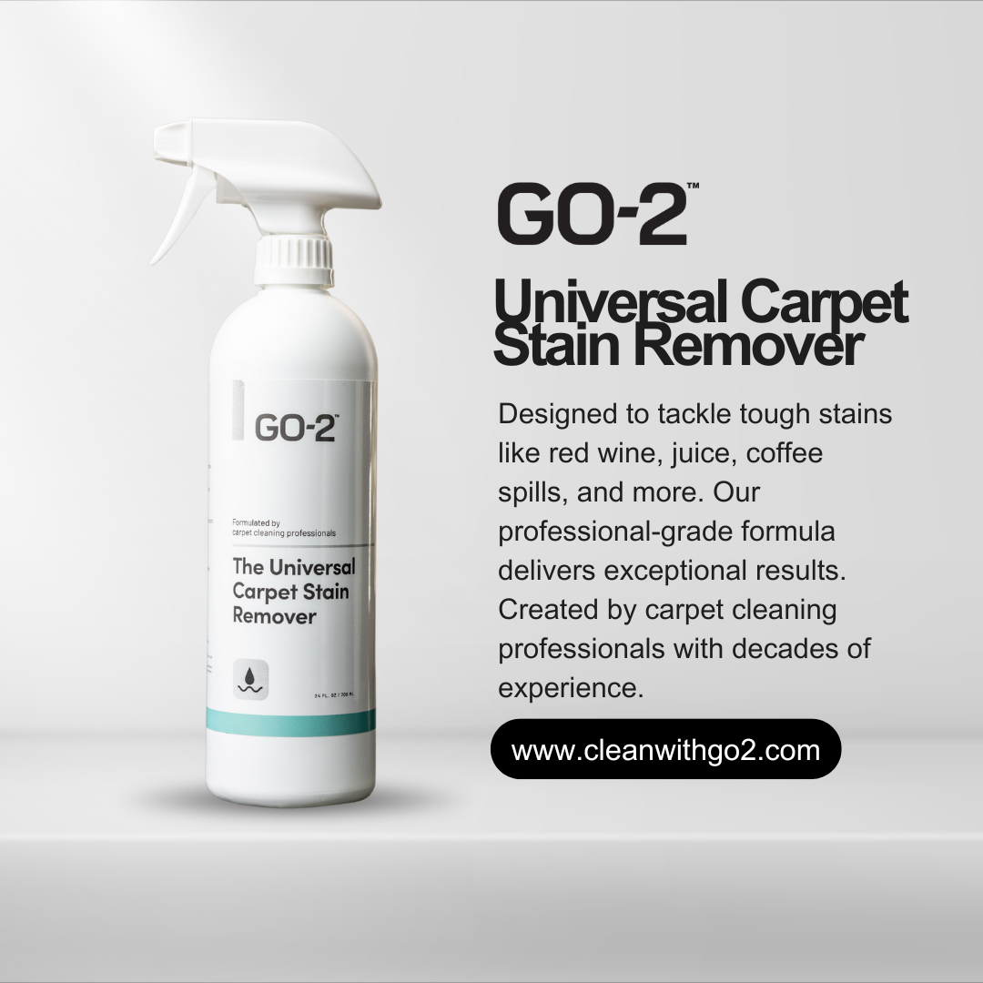 2-Pack | GO-2 Universal Carpet Stain Remover
